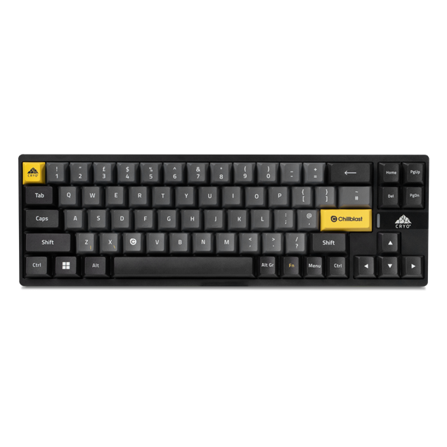 Chillblast Cryo Slate Wired Hall Effect Keyboard